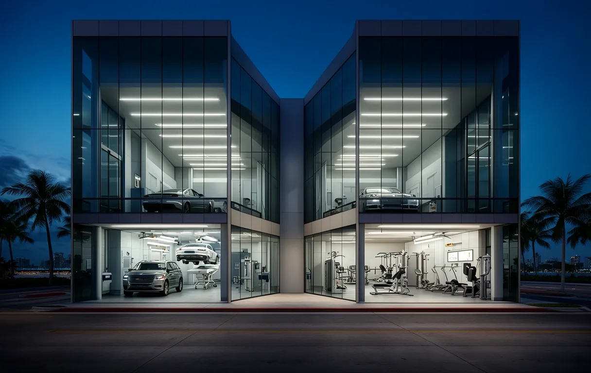 Oravelynth Performance Hub Facility Exterior